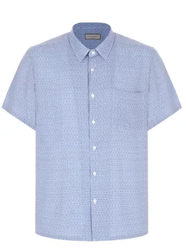 Рубашка Regular Fit из вискозы
