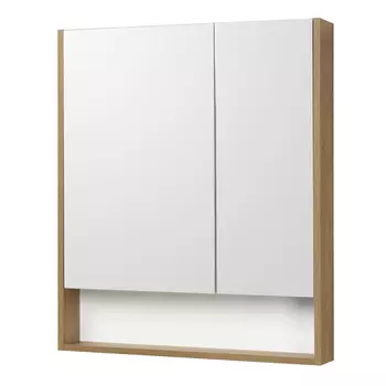 Зеркальный шкаф Aquaton Сканди 1A252202SDZ90 70 см, белый