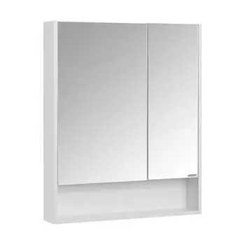 Зеркальный шкаф Aquaton Сканди 70 см 1A252202SD010 белый