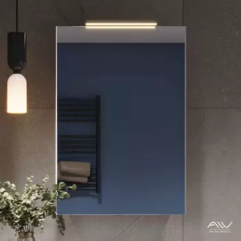 Зеркальный шкаф Alavann Cosmetic 55 см ALV0723001 белый