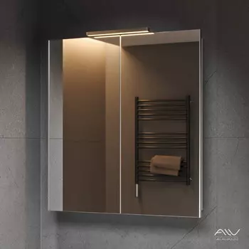 Зеркальный шкаф Alavann Cosmetic 75 см ALV0771001 белый