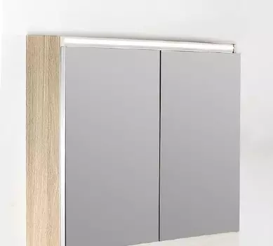 Зеркальный шкаф Armadi Art Vallessi 547-L 80 дуб светлый