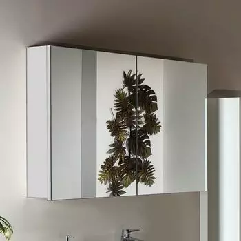 Зеркальный шкаф Armadi Art Vallessi 547-W 80 белый