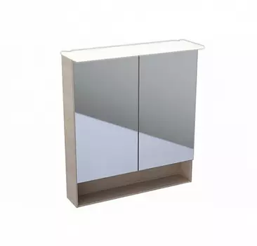 Зеркальный шкаф Geberit Acanto 500.645.00.2 75х83 с подсветкой