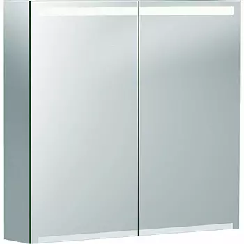 Зеркальный шкаф Geberit Option 500.205.00.1 75х70 с подсветкой