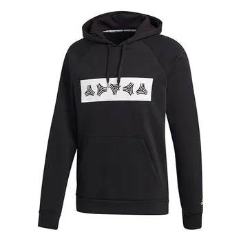 Толстовка tan sw hoody soccer/football sports training pullover black Adidas, черный
