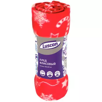 Плед флисовый лускан 130 x150 см игрушки