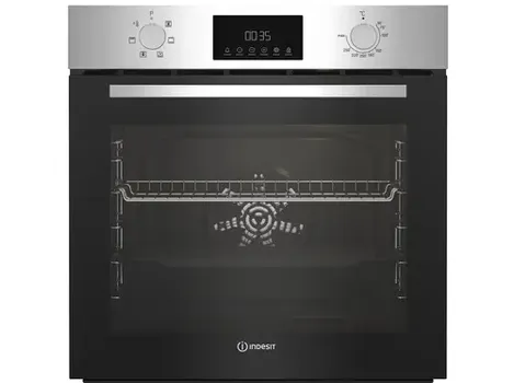 Духовой шкаф электрический Indesit IBFTE 3644 IX, серебристый (IBFTE3644IX)