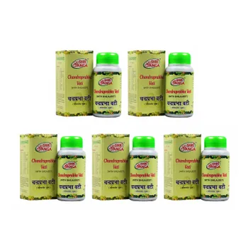Набор Чандрапрабха Вати (5 x 100 г), Chandraprabha Vati Set, произв. Shri Ganga Pharmacy