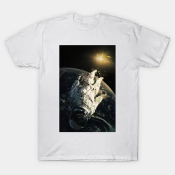 T Shirt Women Floating In The Abyss Harajuku Print Kawaii Tshirt Summer Short Sleeve Female T-Shirt Top Tee S розовый