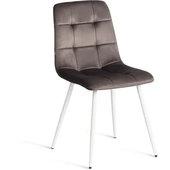 Стул CHILLY (mod. JSC-220) / 1 шт. в упаковке Tetchair (Велюр,Металл /Серый) арт.24969
