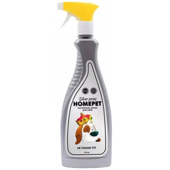 Homepet Silver Series НЕ Пахни ТУТ для собак поглотитель запаха - 750 мл удаление запахов Россия 1 уп. х 1 шт. х 0.85 кг