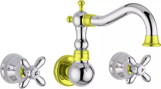 Смеситель Migliore Princeton Plus ML.PRP-8070 CrDo С ВНУТРЕННЕЙ ЧАСТЬЮ