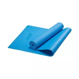 Коврик для йоги, STARFIT, FM-101 PVC, 173x61x0,8см, синий