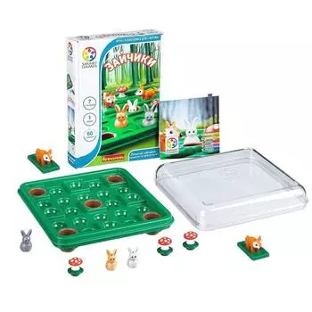 Логическая игра, Bondibon, Зайчики