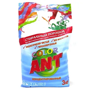 ANT Стиральный порошок COLOR, концентрированный 3000