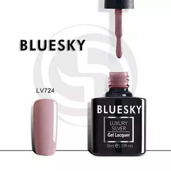 BLUESKY Гель-лак Luxury Silver LV289