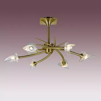 Потолочная люстра N-Light N-Light 0653 PX-0653/6A antique br