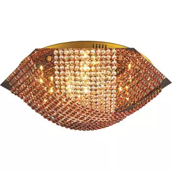 Потолочная люстра N-Light N-Light 06 26 06 2670 0333 16 (2670/16) gold, amber/white cr