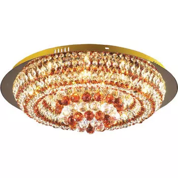 Потолочная люстра N-Light N-Light 06 24 06 2483 0333 16 (2483/16) gold, amber/white cr