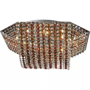 Потолочная люстра N-Light N-Light 2484 06 2484 0133 09 (2484/9) chrome, amber/white cr