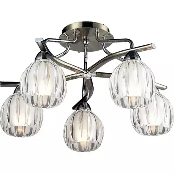Потолочная люстра N-Light N-Light 404 404-05-13 chrome + antique br