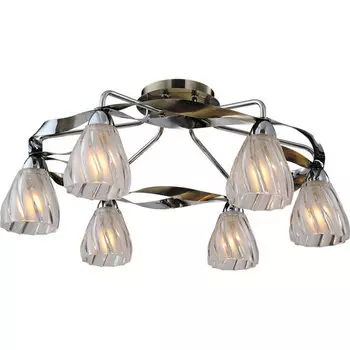 Потолочная люстра N-Light N-Light 405 405-06-53CAB chrome + antique br