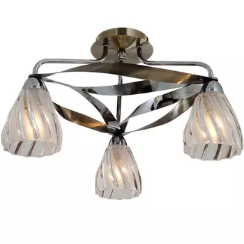Потолочная люстра N-Light N-Light 405 405-03-53CAB chrome + antique br