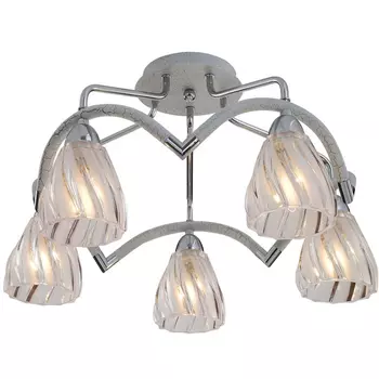 Потолочная люстра N-Light N-Light 407 407-05-13CWC chrome + white crack
