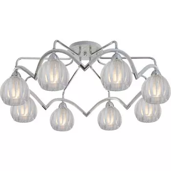 Потолочная люстра N-Light N-Light 407 407-08-13CWCBB chrome + white crack