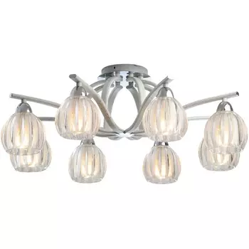 Потолочная люстра N-Light N-Light 409 409-08-73CWC chrome + white crack