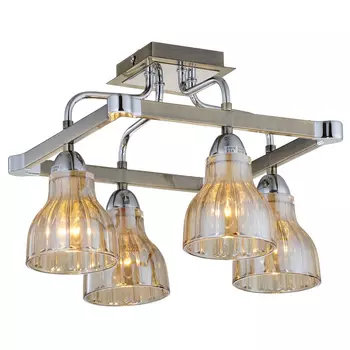 Потолочная люстра N-Light N-Light 411 411-04-53CAB chrome + antique br