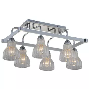 Потолочная люстра N-Light N-Light 411 411-06-13CWC chrome + white crack