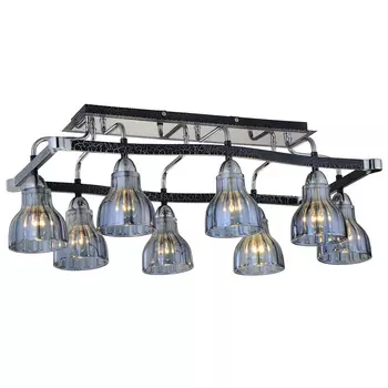 Потолочная люстра N-Light N-Light 411 411-08-63CBC chrome + black crack