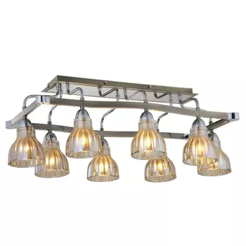 Потолочная люстра N-Light N-Light 411 411-08-53CAB chrome + antique br