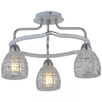 Потолочная люстра N-Light N-Light 412 412-03-13CWC chrome + white crack