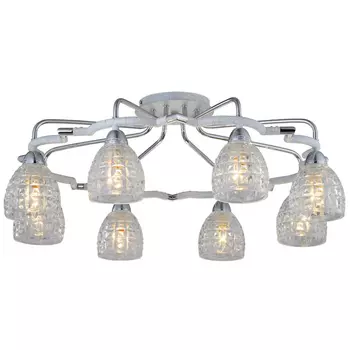 Потолочная люстра N-Light N-Light 412 412-08-13CWC chrome + white crack