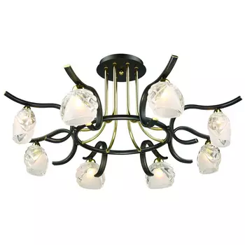 Потолочная люстра N-Light N-Light 438 438-08-33 gold + dark wengue