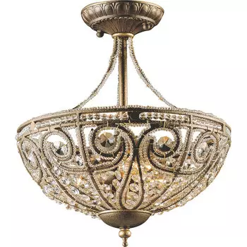 Потолочная люстра N-Light N-Light 596 5964/3 Dark Bronze