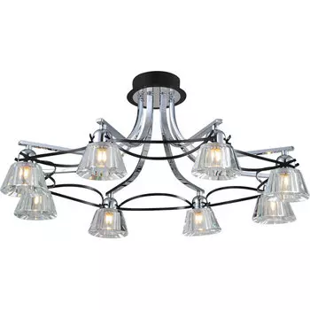 Потолочная люстра N-Light N-Light 8910 89102-8 chrome + wengue (blue LED)