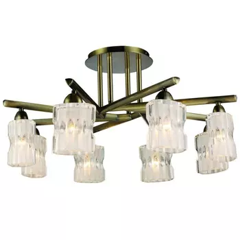 Потолочная люстра N-Light N-Light 914 914-08-53 antique brass + white