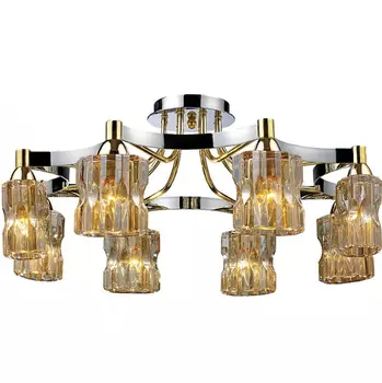 Потолочная люстра N-Light N-Light 919 919-08-13CG chrome/gold + shampagne