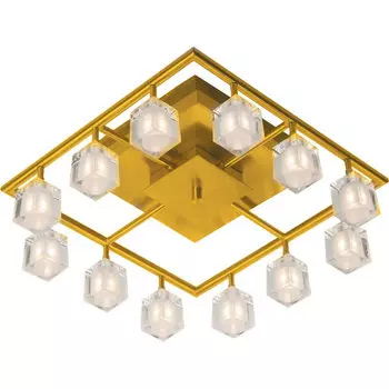 Потолочная люстра N-Light N-Light P-800 P-800/12 satin gold G9 40W