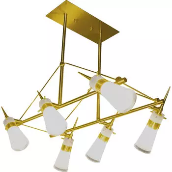 Потолочная люстра N-Light N-Light P-493 P-493/6 satin gold