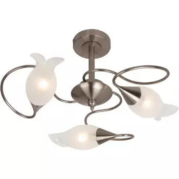 Потолочная люстра N-Light N-Light P-504 P-504/3 satin chrome