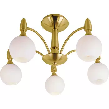Потолочная люстра N-Light PX-04 PX-0474/5A satin gold