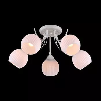 Потолочная люстра Natali Kovaltseva 10855 10855/5C GOLD IVORY