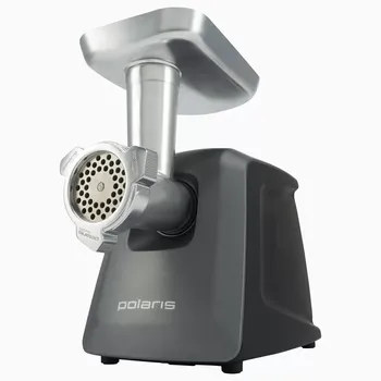 Электрическая мясорубка Polaris PMG 3090 RUS, 3 кВт, 3.5 кг/мин, графит (016391)