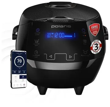 Мультиварка Polaris PMC 0526 IQ Home 5 л, 860 Вт, черный (PMC 0526)
