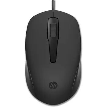 Мышь проводная HP 150, 1600dpi, USB, черный (240J6AA)